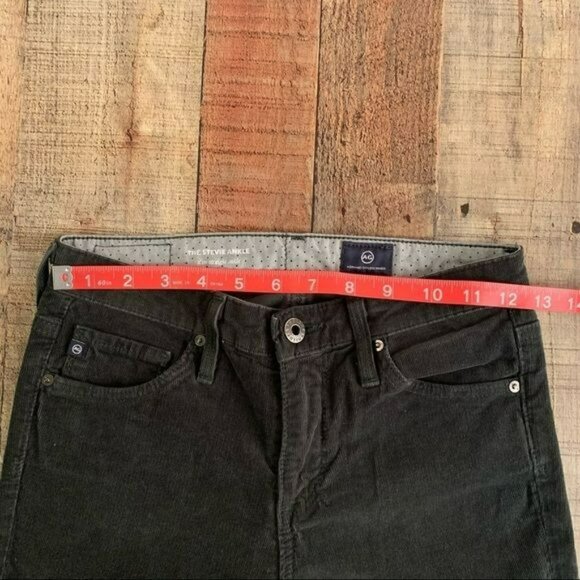 Adriano Goldschmied AG the Stevie ankle slim straight ankle corduroy pants -24R - Picture 2 of 9